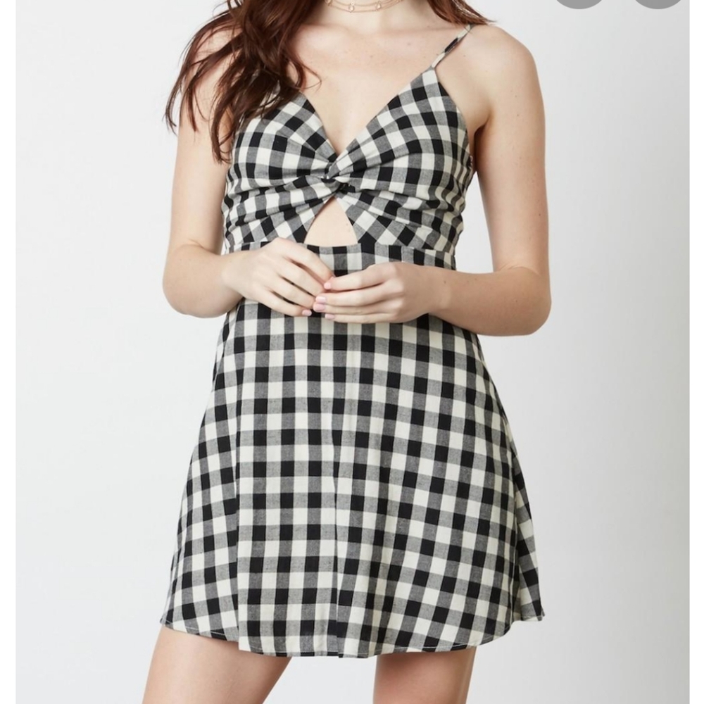 Gingham Mini Dress by Cotton Candy